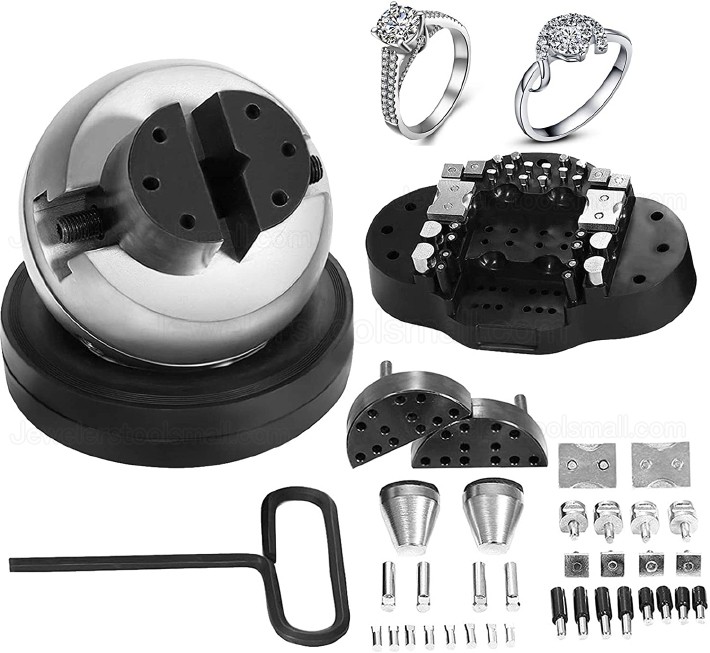 Jewelry Engraving Block Ball Vise with 360° Rotation Jewelry Setting Tool
